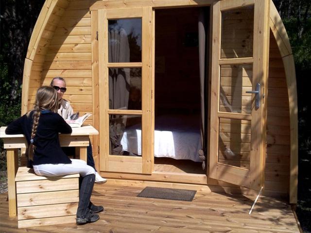 Camping La Chabannerie Hotel Saint-Martin-de-Clelles ภายนอก รูปภาพ