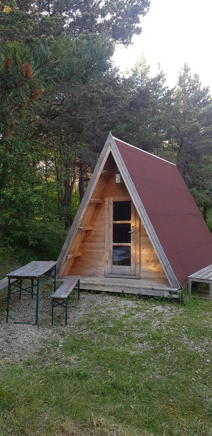 Camping La Chabannerie Hotel Saint-Martin-de-Clelles ภายนอก รูปภาพ